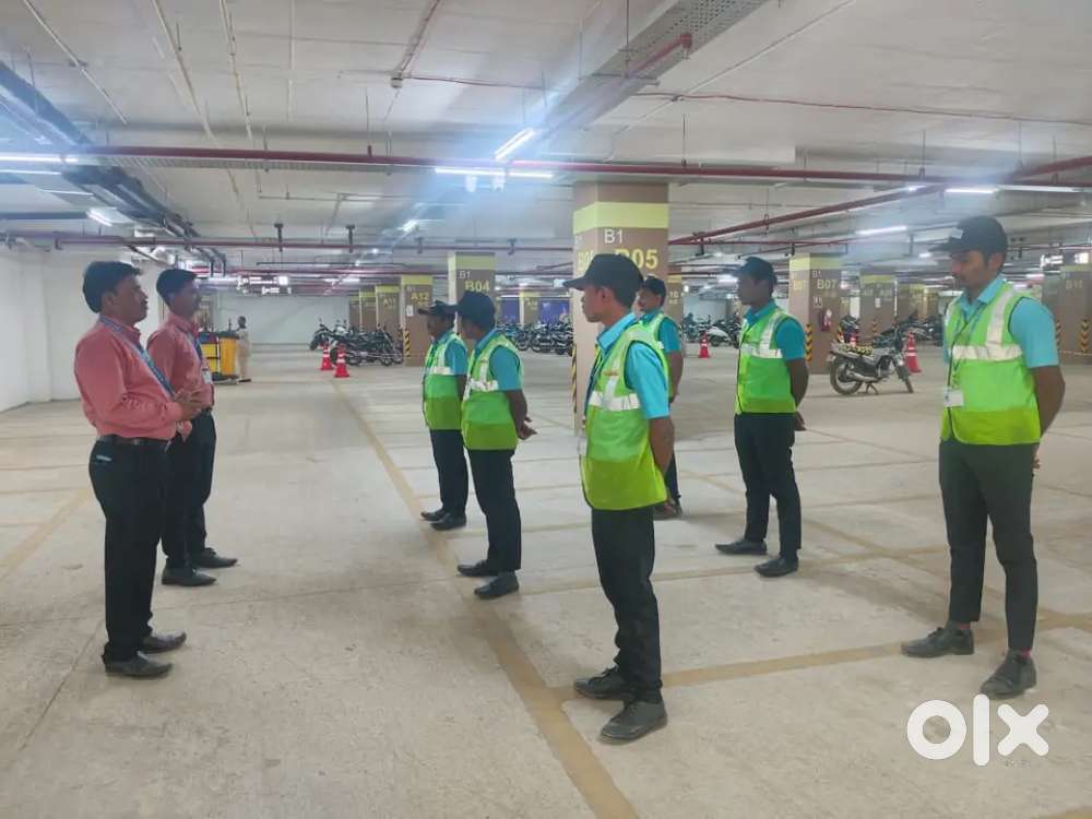 Cashier cum Parking  warden