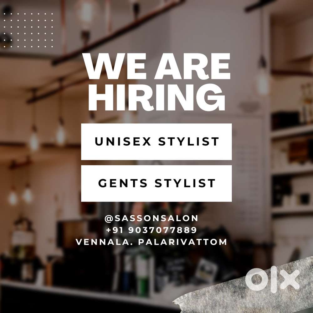 Hair Stylist for Unisex Family Salon