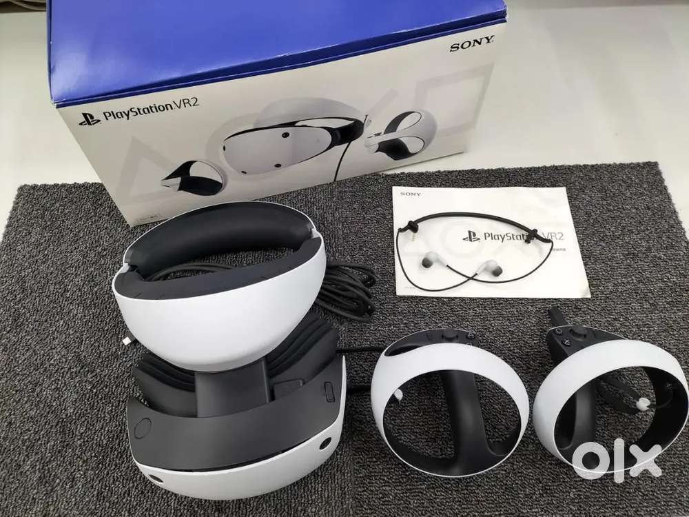 SONY PS VR2 Headset with Sense Controllers & Stereo Headphones for PS5