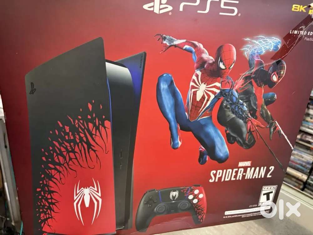 Sony PlayStation 5 PS5 Disc Edition Spider-Man Limited Edition Console