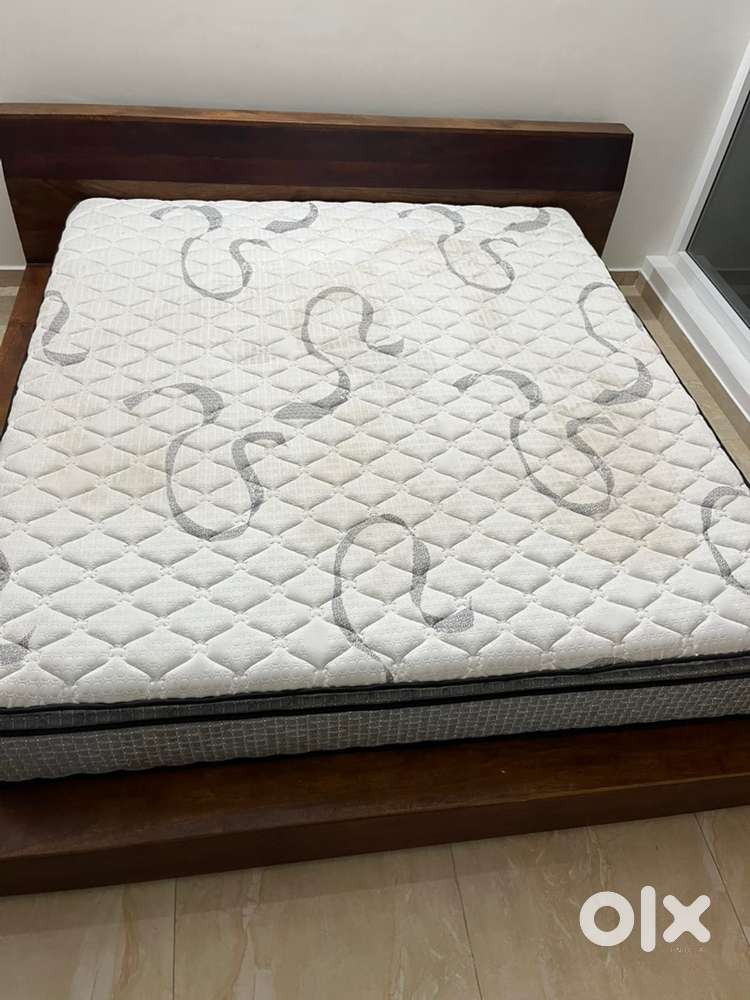 Urban ladder bed+ sleep well king size matress