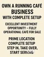 Running Business For sale