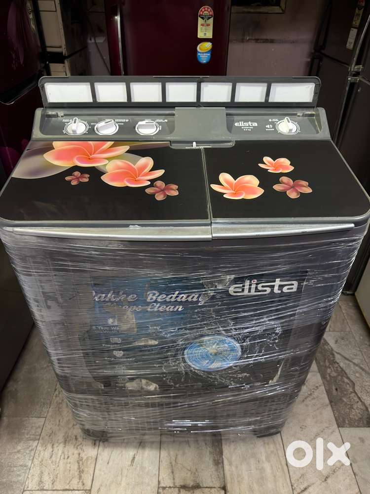 Elista 9.5 kg semi washing machine (mint condition) with guarantee