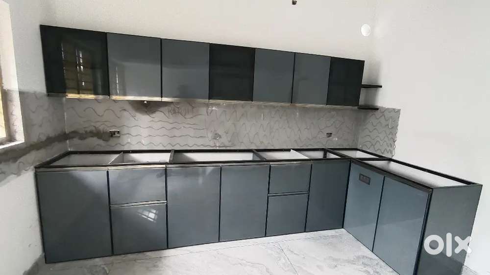ALUMINUM MODULAR KITCHEN WORK, TV UNIT, WARDROBE,ALUMINUM INTERIORWORK