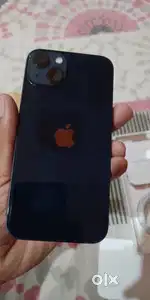 Iphone 13 128GB Midnight black color-Very good condition- Battery -78%