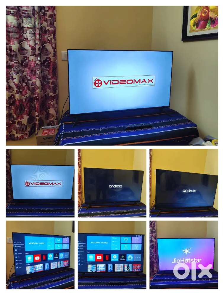 Videomax 43 Smart Android LED TV  Excellent Condition  Negotiable