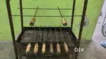 Almost Iron Roast Bhatti with 20 sticks, Stand&Grill-Only 10 days used