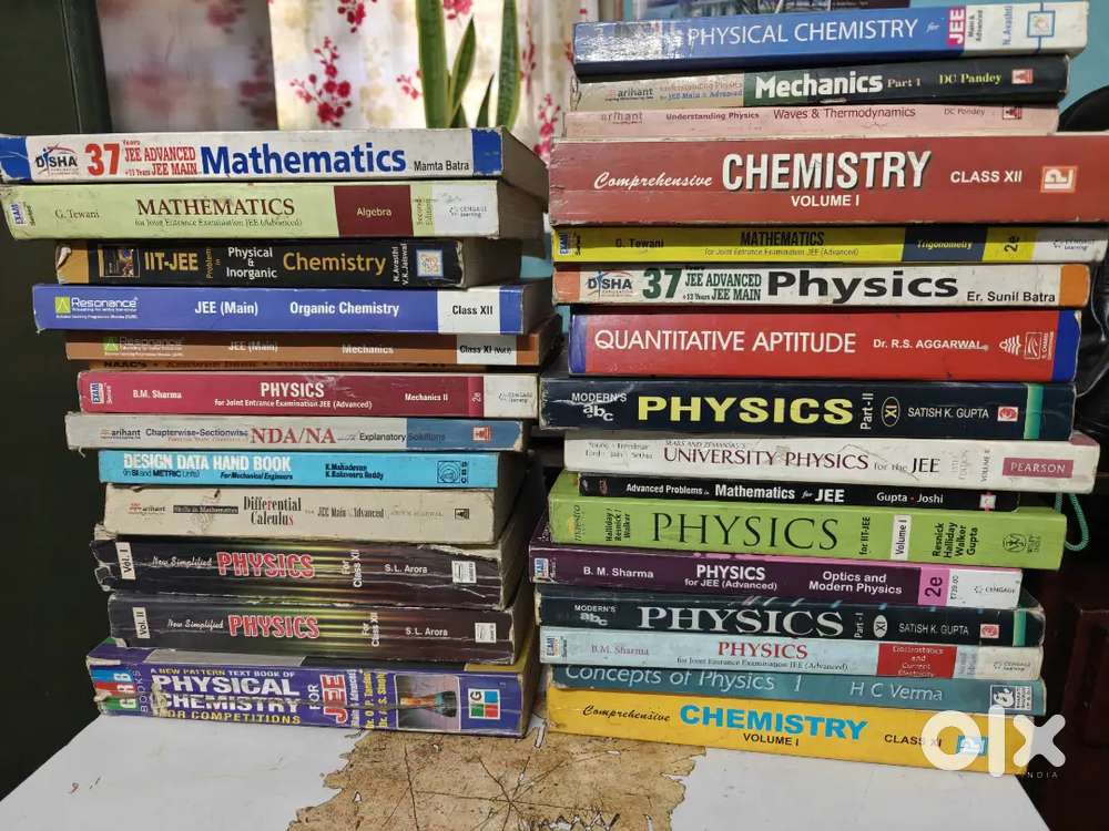Old NCERT, IIT JEE & Competitive Exam Books for Sale – Great Condition