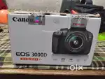 Canon 3000d new only unbox
