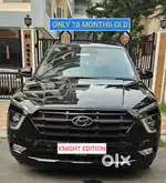 Hyundai Creta 1.5 S Plus Knight Petrol, 2023, Petrol