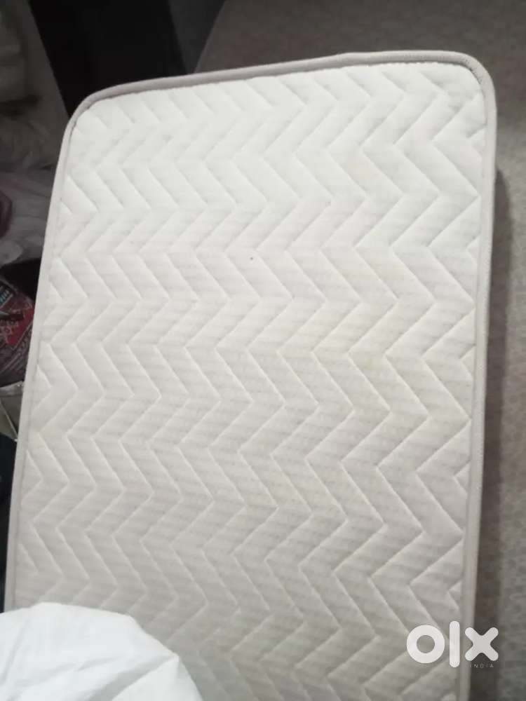 Children's bed with mattress almost new