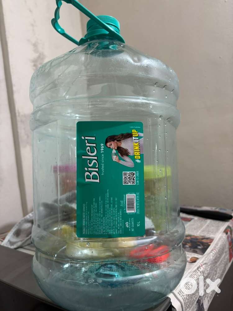 Bisleri 10L reuseable water can
