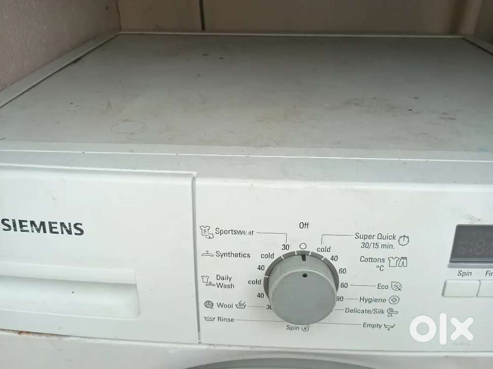 Siemens 6 kg front load washing machine
