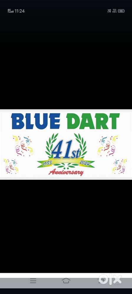 Blue dart delivery executive