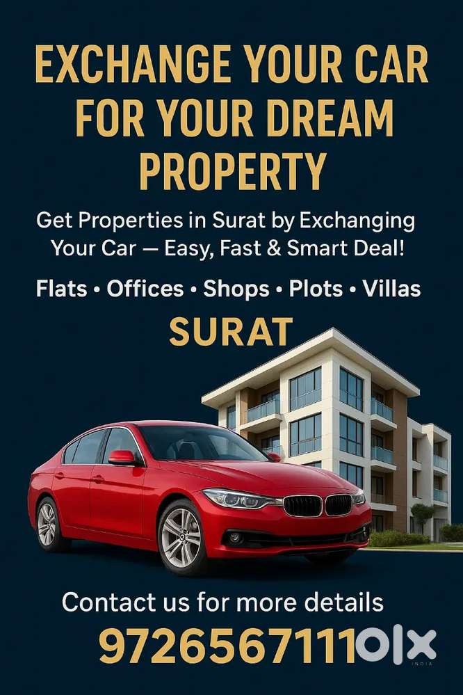 Get properties by exchanging your car