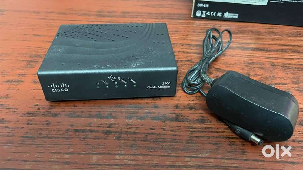 CISCO cable modem with power adapter