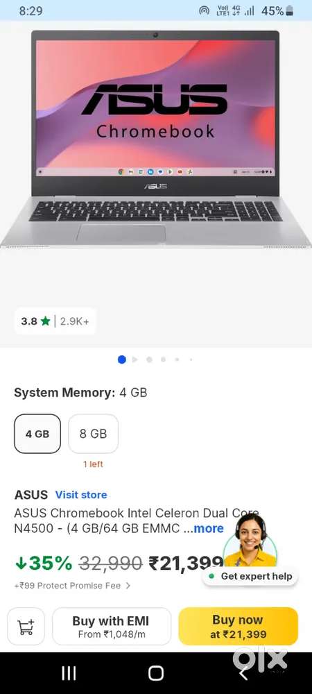 ASUS Chrome book