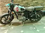 RoyalEnfieldBulletClassic 350EFI(Metallo Silver Colour)PriceNegotiable