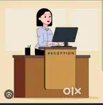 Receptionist in mini theatre