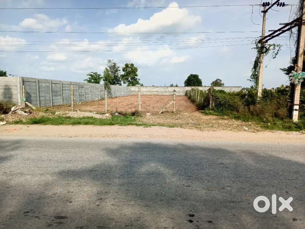 15 Cents Commercial Land For sale Bagalur Malur Main Road