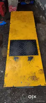 Bike service hydraulic ramp