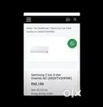 Samsung 2 ton inverter Ac