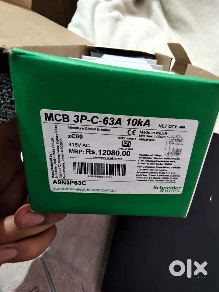 MCB it's a Circuit breaker