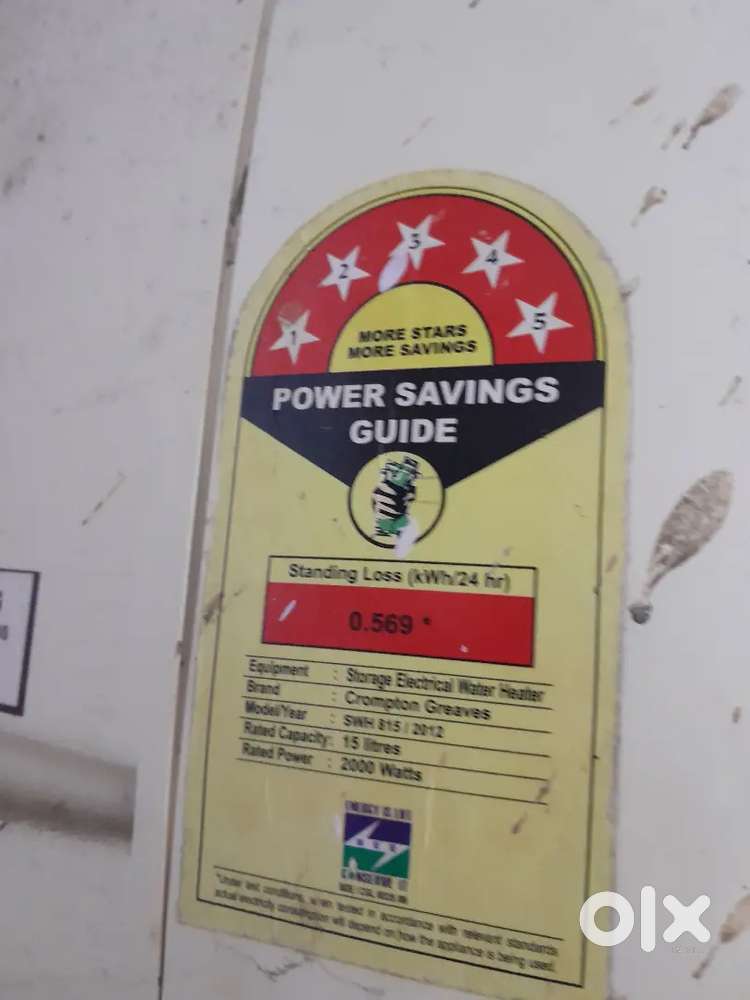 Geyser 15 L crompton