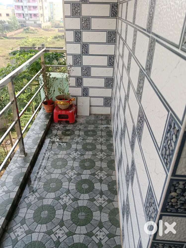 One bhk home with big kitchen & balcony