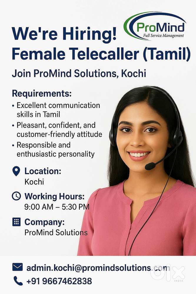 Female Telecaller - TAMIL