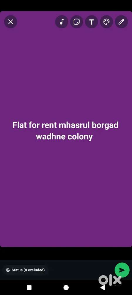 For rent  argent rent ne daycha ahe