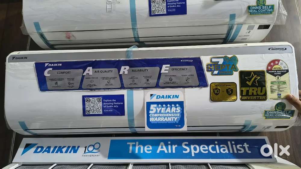 Branded ac available 3 star  inverter and window ac available