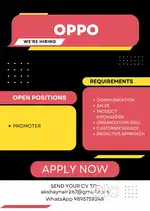 PROMOTER FOR OPPO MOBILES
