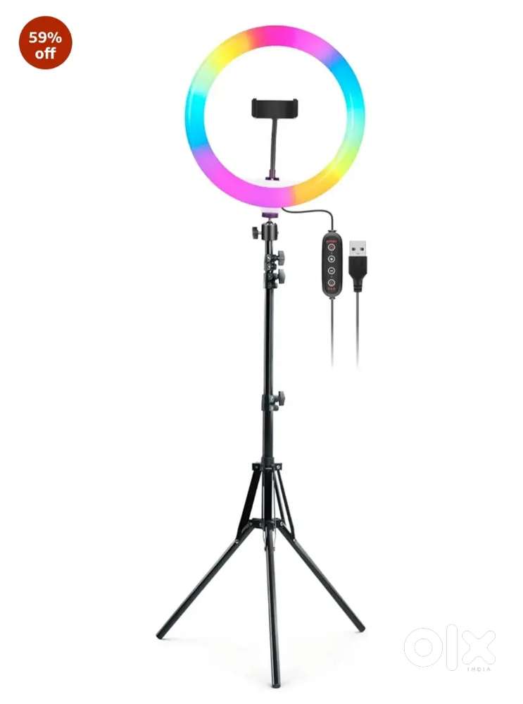 Digitek RGB 15 c  ring light newly not be used anywhere