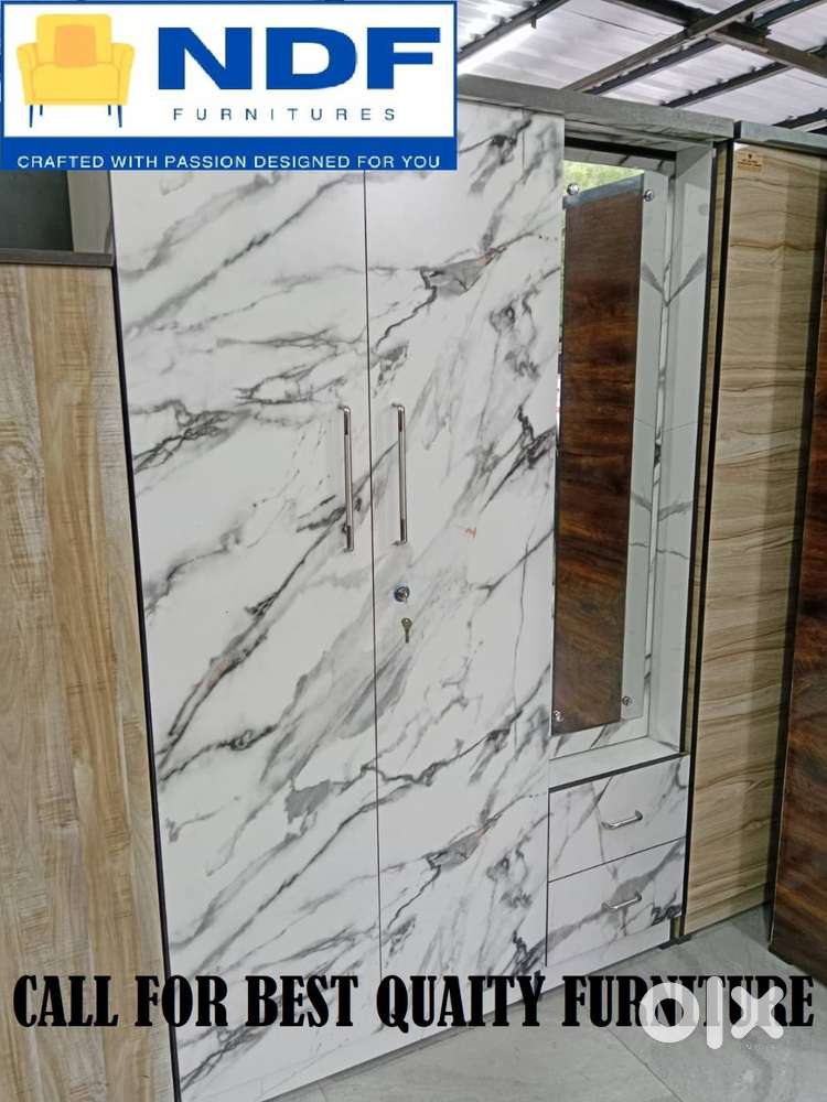 (NEW) 3DOOR WARDROBE - 4X6 FEET WARDROBE