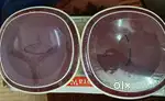 Double wall casserole set of 2