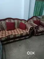 Sofa set with cousins