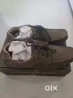 Woodland shoe olive green