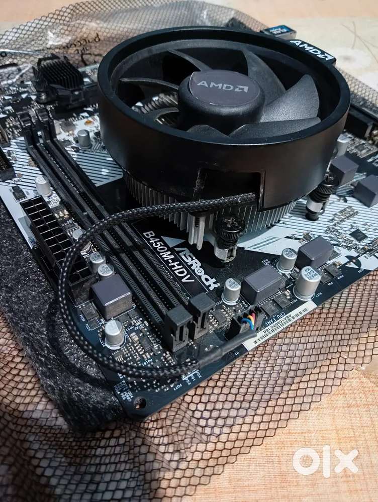 Motherboard b450m and Ryzen 5 2600