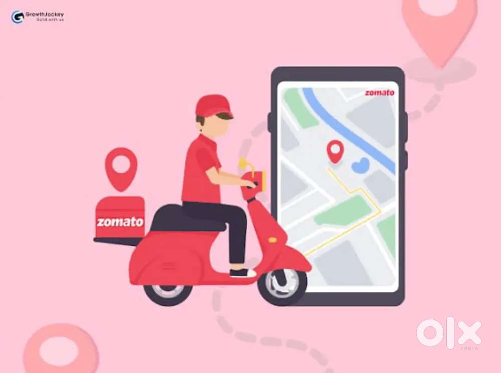 Zomato food DELIVERY partner jobs