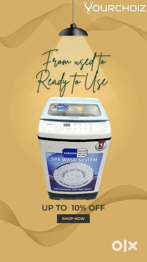 #They pack advanced performance in a compact form for washing machine