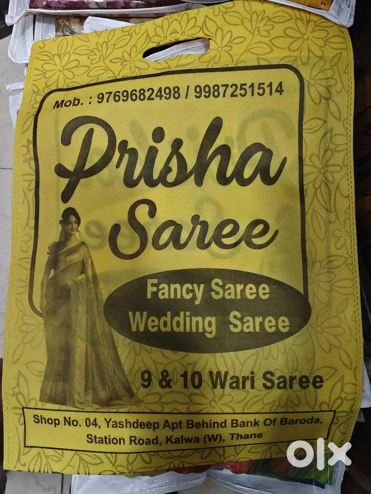 Prisha saree shop ke liye sale girls chahiye