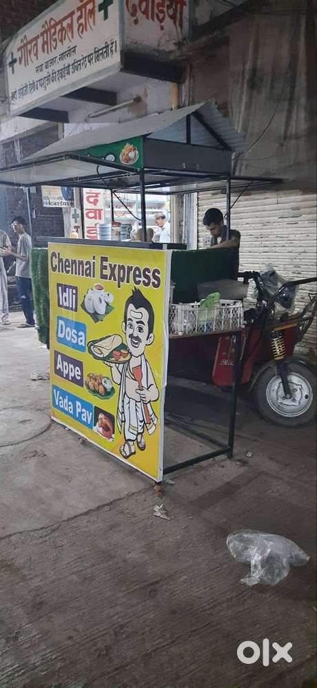 E Rickshaw food cart