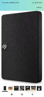 1 TB SEGATE HARD DISK