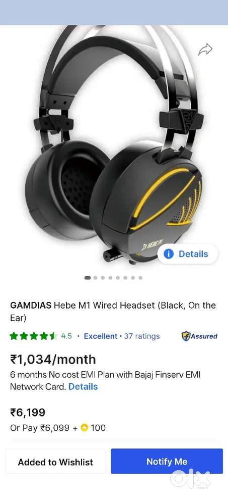 Gaming headset