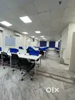 2Cabin+1Cnfrnc+Recp+Pntry. Furnished Office Space For Rent In Noida.
