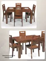 Solid Wood Dining Table Set at Wholesale Price Brand New