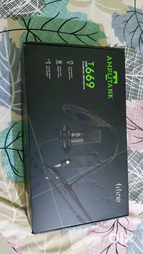 FIFINE TFIFINE T669 USB Mic kit With 500/- off( Fresh)