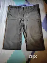 Selling new Chinos pant (coffee colour, 36) and  new white shirt (XL)