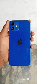 iPhone 12 blue colour 128gb battery health78% face id true tone done
